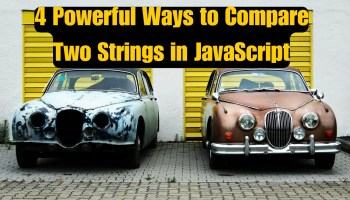 Compare Two Strings in JavaScript