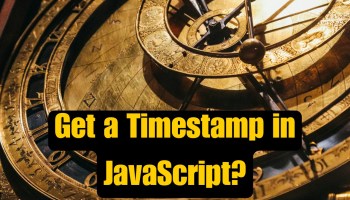 Get a Timestamp in JavaScript?