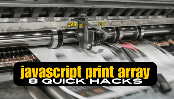 javascript print array to console