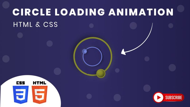 Creative Css Loading Animation Effect Using Only Html And Css - Space Art Collection - 4K Quality