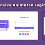 Responsive Animated Login Form Using HTML, CSS & JavaScript | Code..
