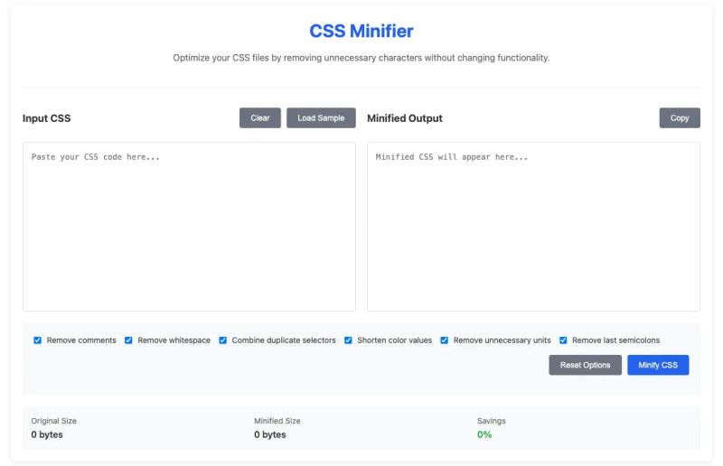Free Online Css Minifier Tool Optimize Compress Css Code Tunepit Net - Dark Art Collection - HD Quality