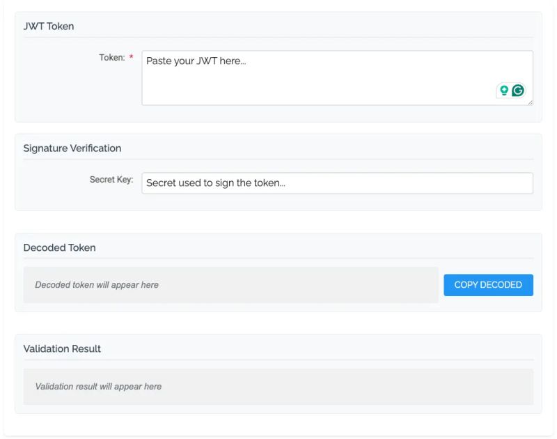 Github Jflbr Jwt Decoder A Simple Jwt Decoder Extension For Vs Code - High Quality HD Light Designs | Free Download