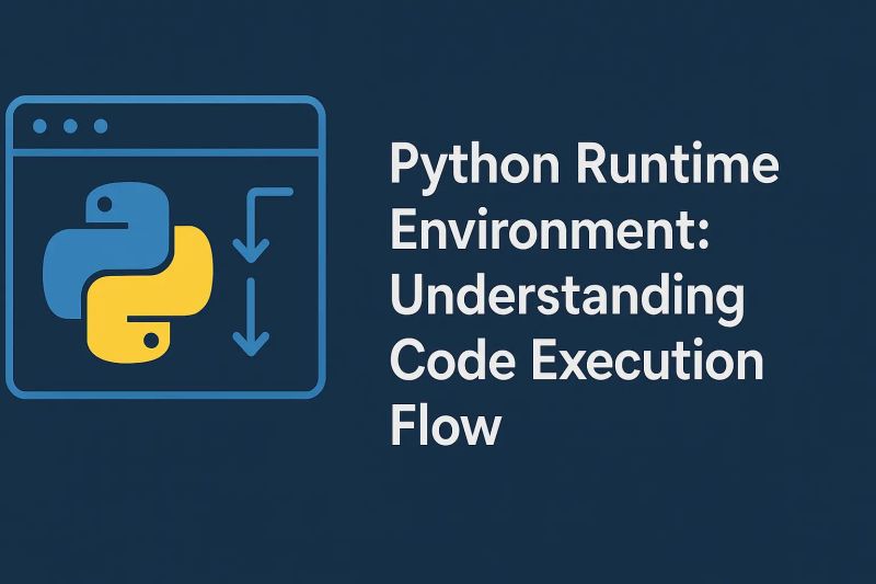 Python Runtime Environment Understanding Code Execution Flow - Elegant Mountain Image - Mobile