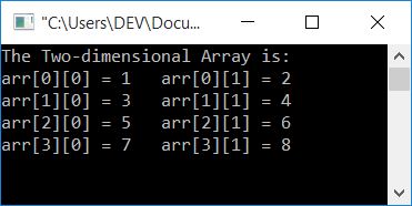 Passing Two Dimensional Array To Function In C Archives Learnprogramo - Best Light Patterns in Retina