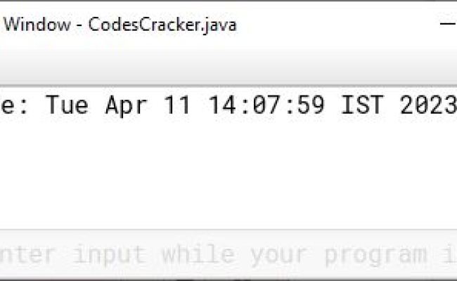 Java Date And Time