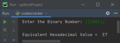 Python Program To Convert Binary To Hexadecimal Geeksforgeeks - Light Art Collection - Ultra HD Quality