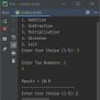Python Program To Make Calculator