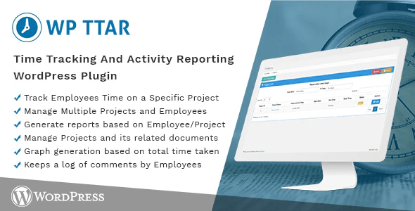 Time Tracking and Activity Reporting WordPress Plugin