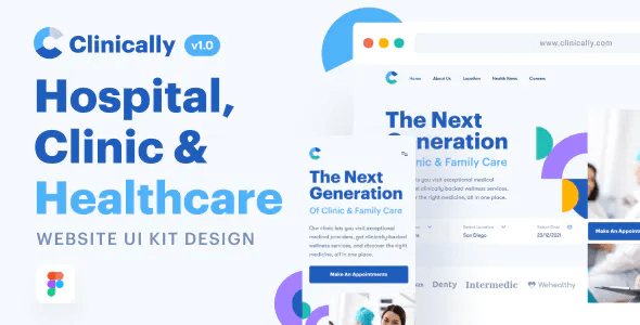 Clinically - Healthcare Web UI Kit