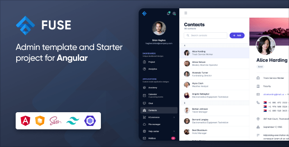 Fuse - Angular 16+ Admin Template