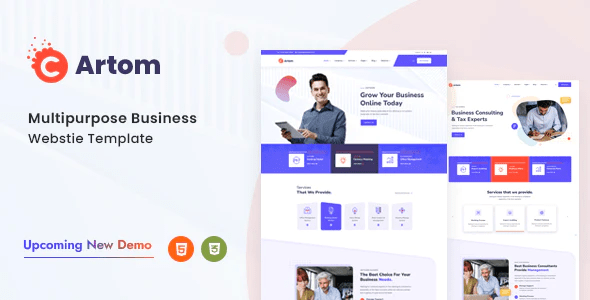 Artom - Modern & Multipurpose HTML Template
