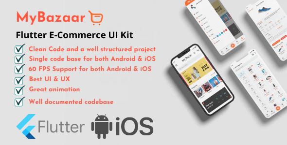 My Bazar- Flutter E-Commerce UI Kit