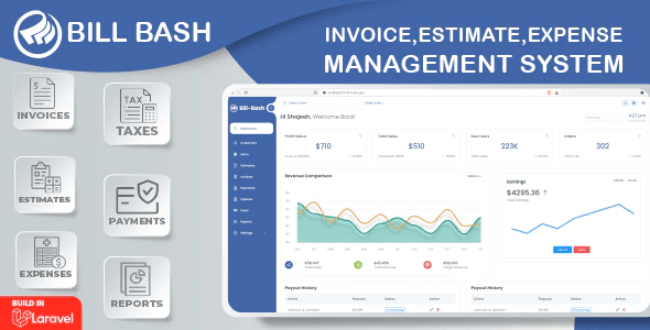 BillBash - Laravel Invoice and Estimates Management System