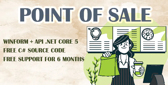 POINT OF SALE (POS) - API .NET CORE 5 – WINFORM - C# - SQL