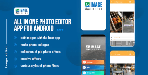 All In One Photo Editor App For Android
