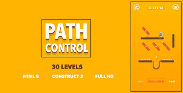 Path Control - HTML5 Game (Construct3)