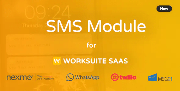 SMS Module for Worksuite SAAS