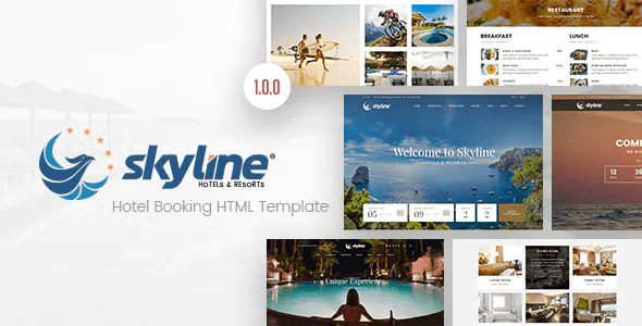SkyLine - Hotel Booking HTML Template