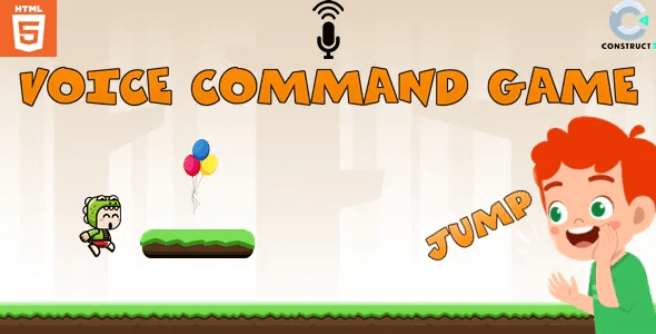 Voice command game - HTML5 - Casual game