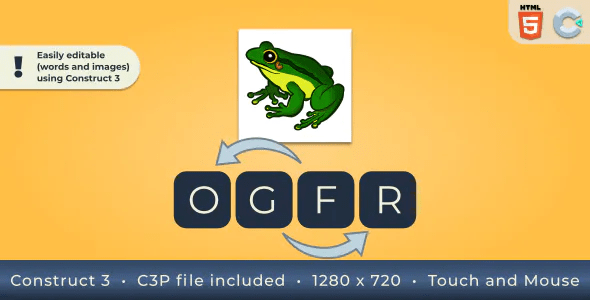 Word Sort - HTML5 Educational game