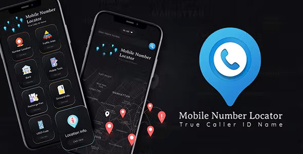 Mobile Number Locator - True Caller ID Name : Android App + Admob Integration