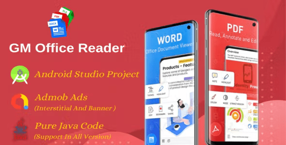 GM Office Reader - Document editor, PDF, Docx, Excel, Docs, All Document reader