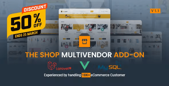 The Shop Multivendor Add-on