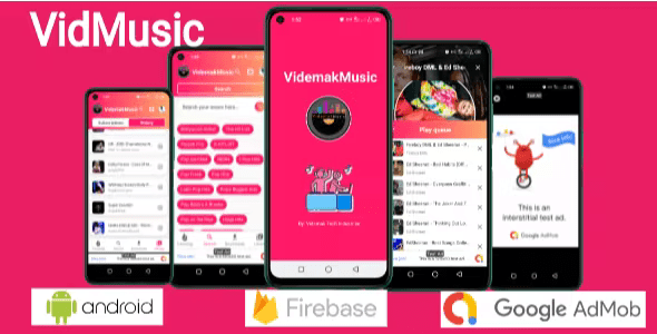 Videmak Music - Automatic Music Downloading and streaming Android application