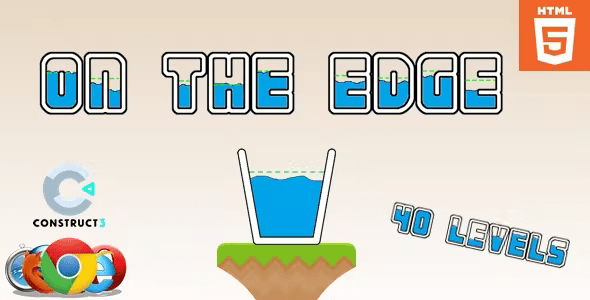 On the edge - HTML5 - Puzzle game