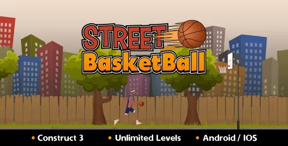 Street Basketball - HTML5 Game (Construct 3)