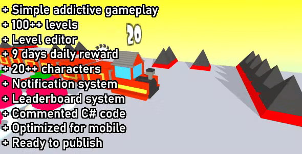 Unity Game Template - Snaky Race