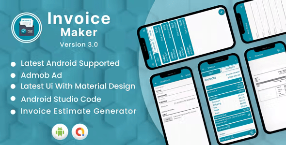 Invoice & Estimate Generator - Simple Invoice Manager - Invoice Estimate Receipt - V5.0
