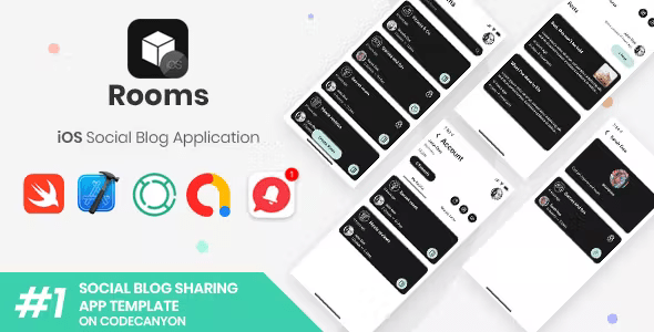 Rooms - iOS Social Blog Application