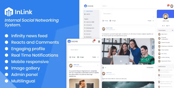 InLink - Internal Social Networking System