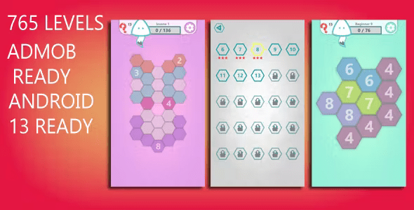 Number Quest Deluxe Unity Complete Project(765 Levels)