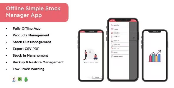 Offline Simple Stock Manager Android App