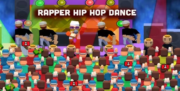 Rapper Hip Hop Dance - HTML5 Game - c3p