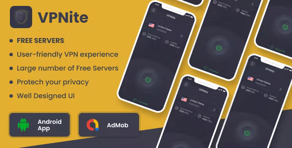 VPNite : Secure & Fast VPN App with Free Servers