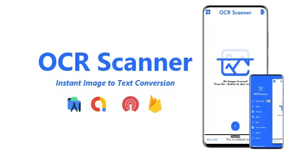 OCR Scanner - Instant Image to Text Converter - ADMOB, FIREBASE, ONESIGNAL