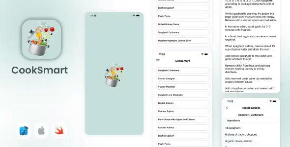CookSmart Recipe - iOS App