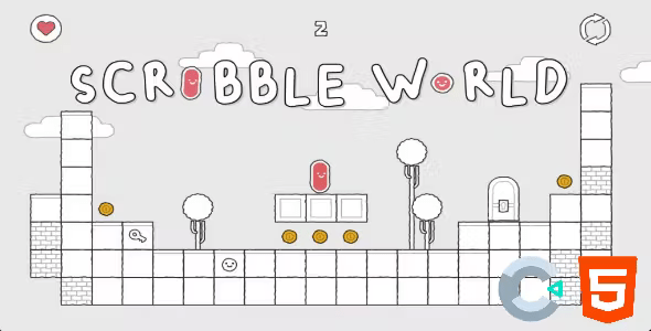 Scribble World HTML5 Game - Construct 3