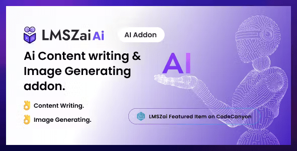 LMSzai AI - Ai Content writing & Image Generating addon
