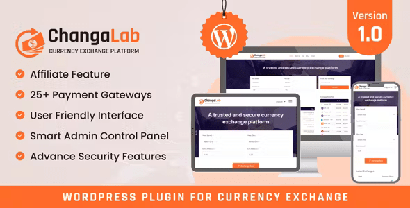 ChangaLab - Currency Exchange WordPress Plugin