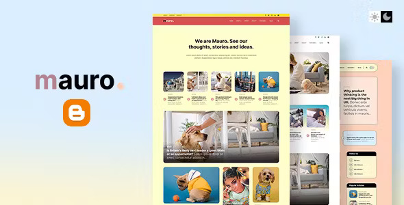 Mauro - Multipurpose Blogger Theme