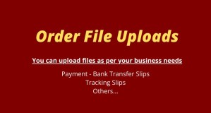 Order File Uploads - Payment receipt, Purchase Order Etc - OpenCart