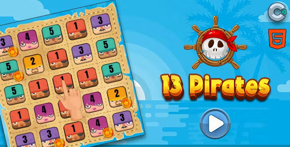 13 Pirates - Html5 (Construct3)