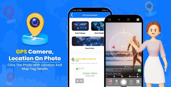 GPS Camera - Location on Photo - Timestamp Camera - GPS Photo With Location & Map Details