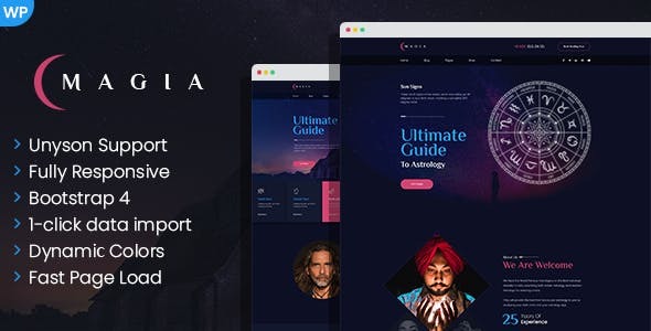 Magia - Astrologist WordPress Theme