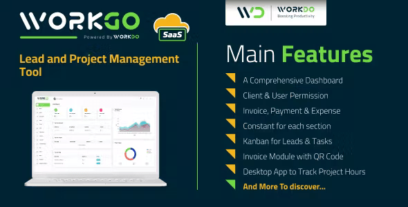 WorkGo SaaS - Lead and Project Management Tool